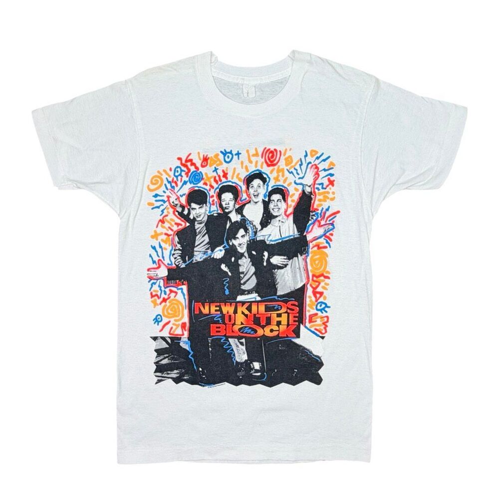 Vintage 1990 New Kids On The Block Crew Neck Tee